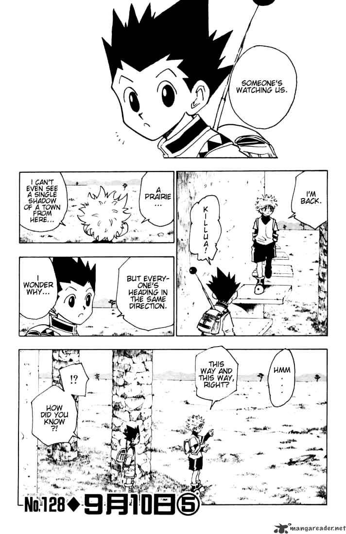 Hunter X Hunter Chapter 128 : September Tenth 5 - Picture 1