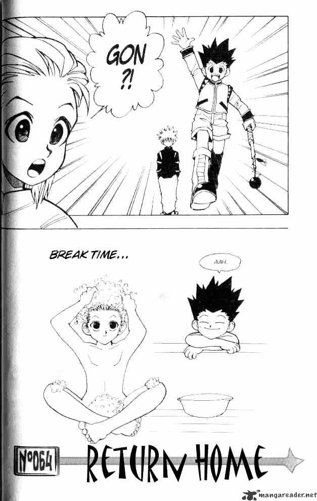 Hunter X Hunter Chapter 64 : Return Home - Picture 2