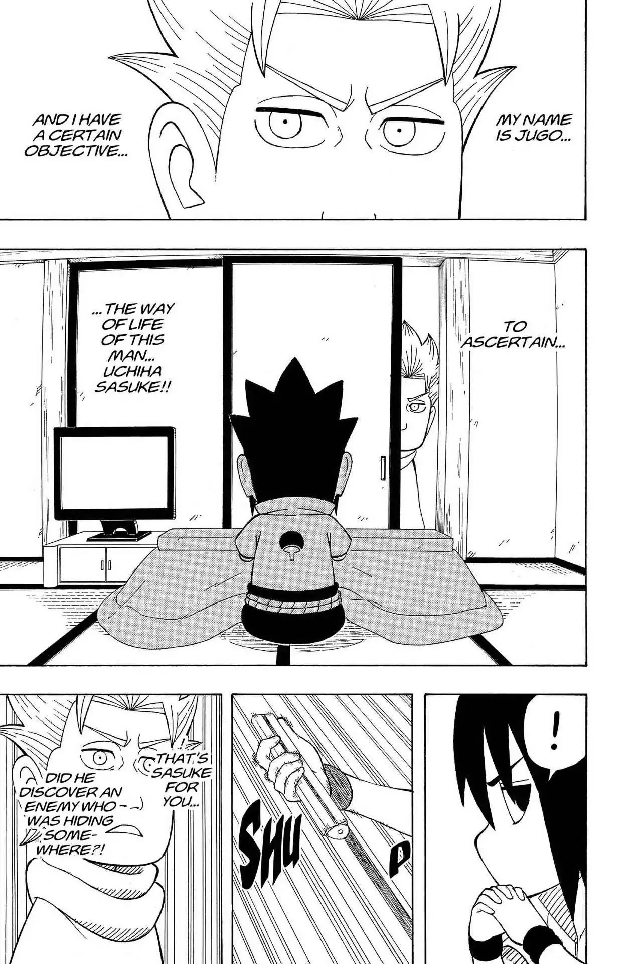 Naruto: Chibi Sasuke's Sharingan Legend Chapter 22: I Am Jugo - Picture 2