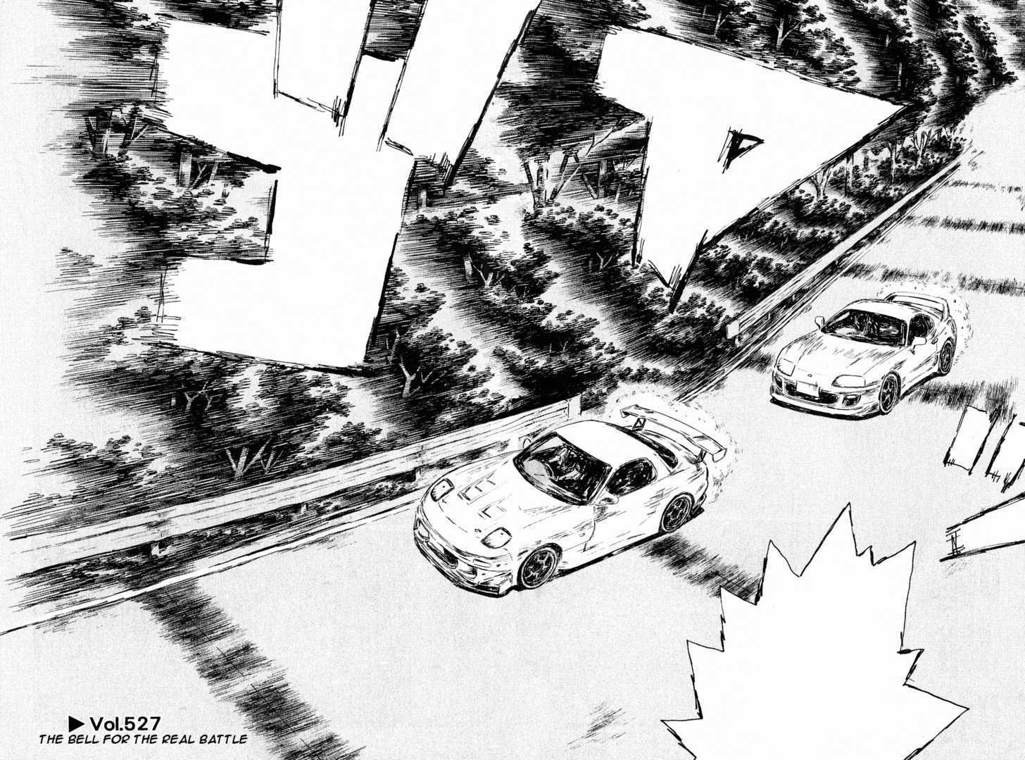 Initial D Vol.38 Chapter 527 : Sounding The Bell S Decisive Battle With A Resounding Strike!! - Picture 1