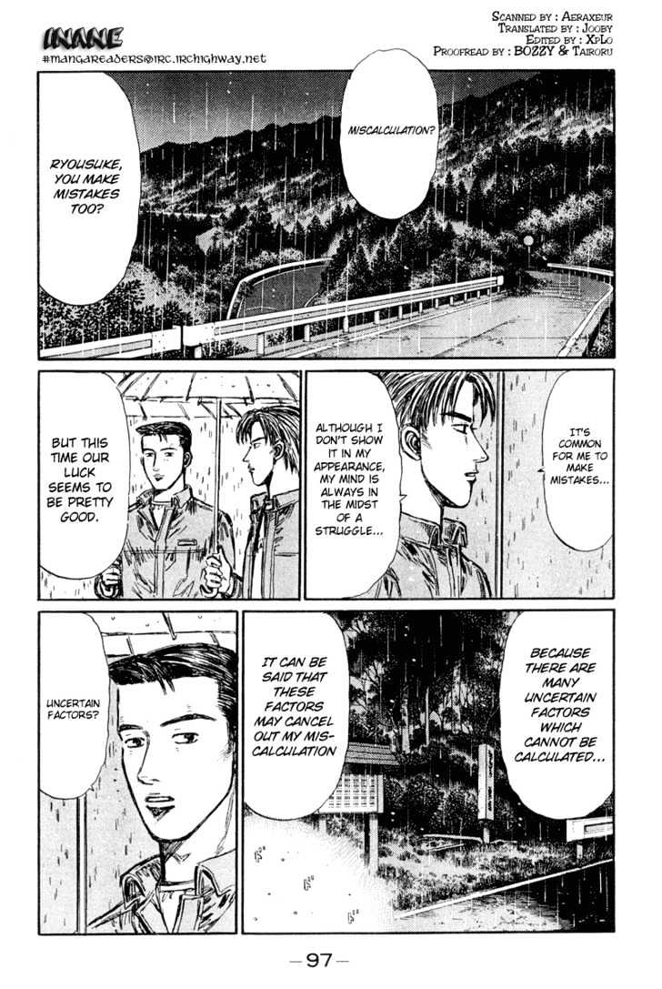 Initial D Vol.24 Chapter 296 : Ryousuke S Miscalculation - Picture 1
