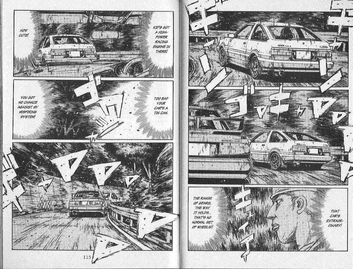 Initial D Vol.14 Chapter 152 : Misfire Vs. Low Center Of Gravity - Picture 2
