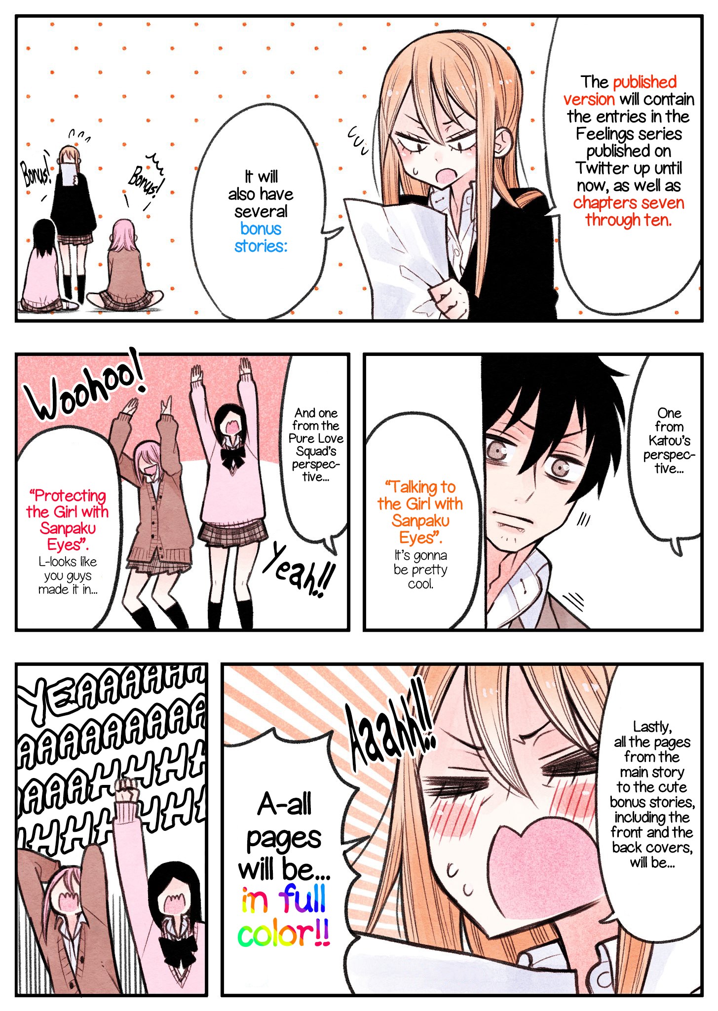 The Feelings Of A Girl With Sanpaku Eyes Chapter 6.11: Announcement - Picture 2