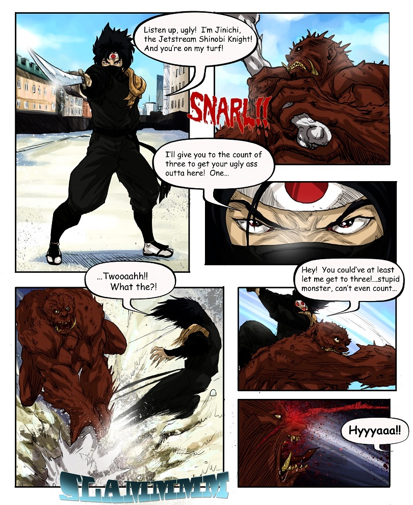 Kaijin Invasion - Page 1