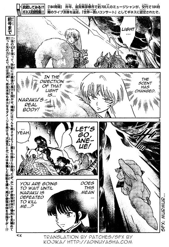 Inuyasha Vol.55 Chapter 544 : Core - Picture 3