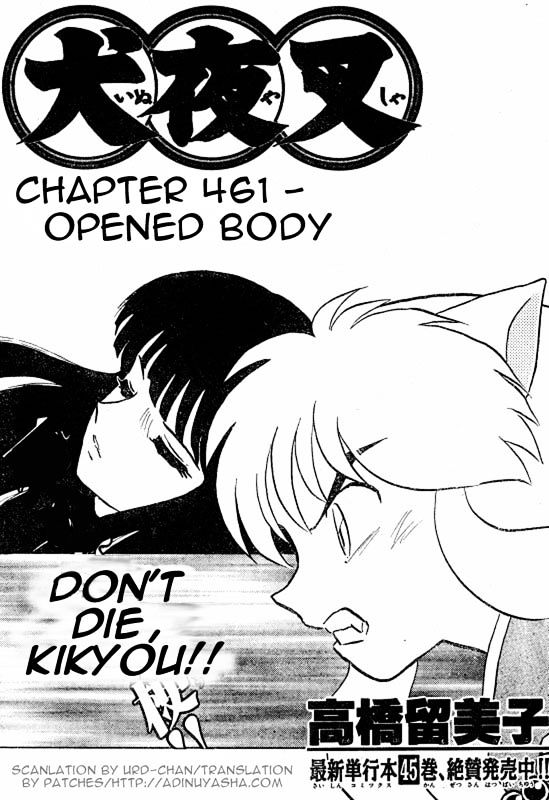 Inuyasha Vol.47 Chapter 461 : Opened Body - Picture 1