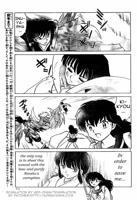 Inuyasha Vol.47 Chapter 461 : Opened Body - Picture 3