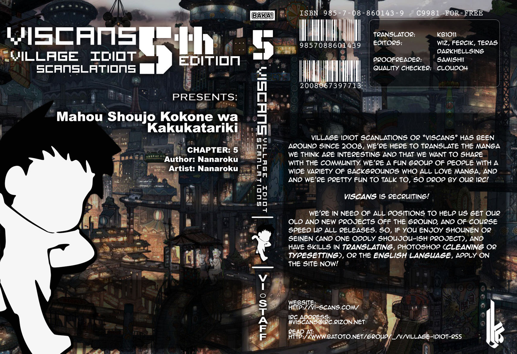 Mahou Shoujo Kokone Wa Kakukatariki Chapter 5 : A Mahou Shoujo, Has Decided - Picture 1