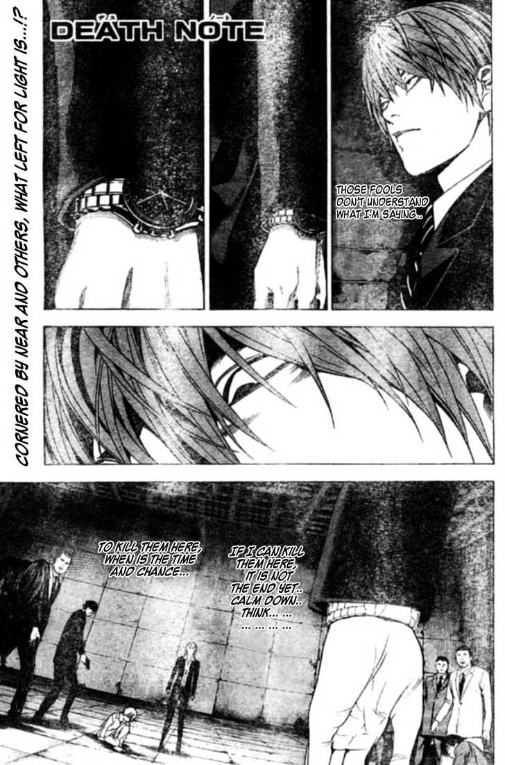 Death Note Vol.12 Chapter 106 : Intent To Kill - Picture 1
