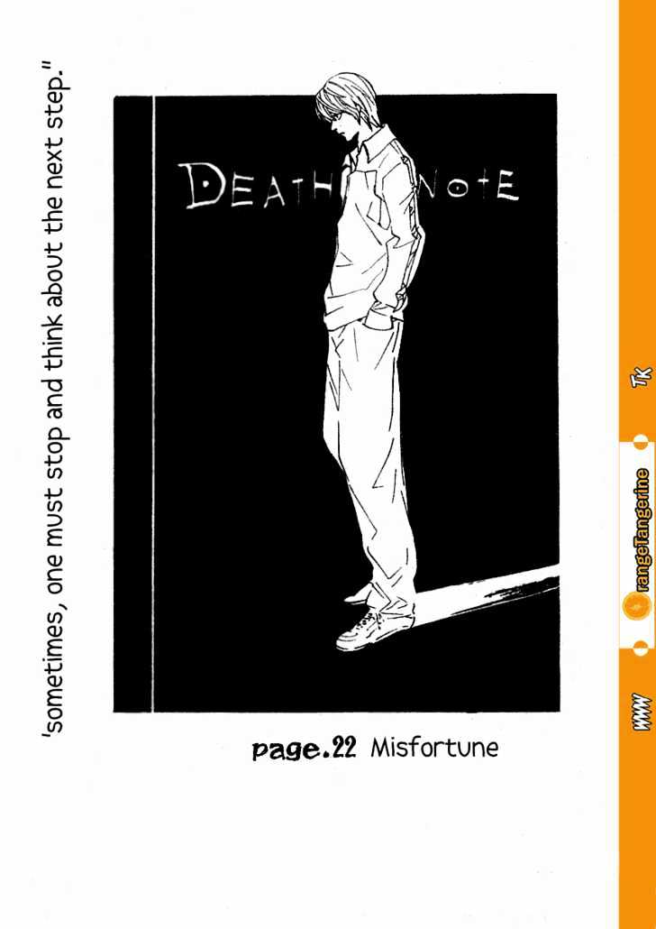 Death Note Vol.3 Chapter 22 - Picture 1