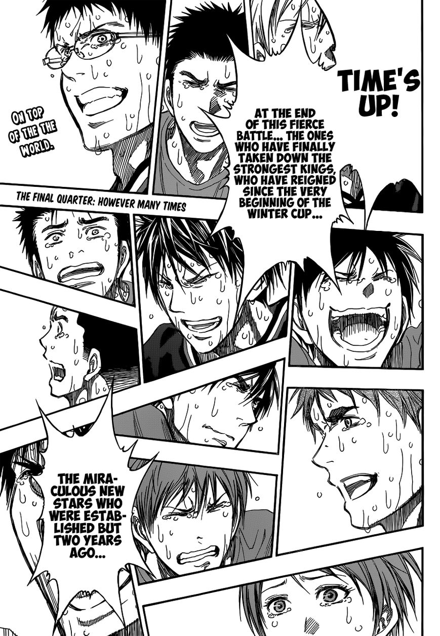 Kuroko No Basket Vol.23 Chapter 275 : However Many Times - Picture 3