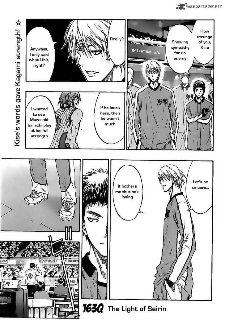 Kuroko No Basket Vol.16 Chapter 163 : Seirin's Ace - Picture 1