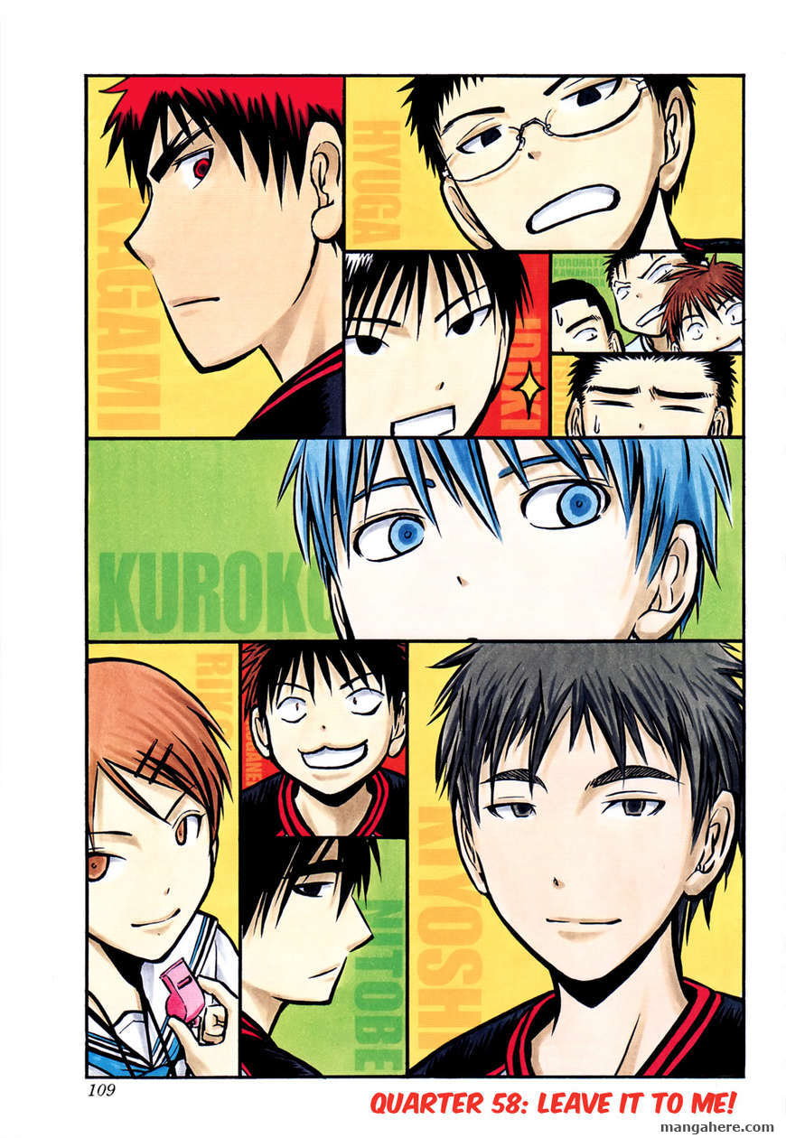 Kuroko No Basket Vol.07 Chapter 058 : Leave It To Me! - Picture 2