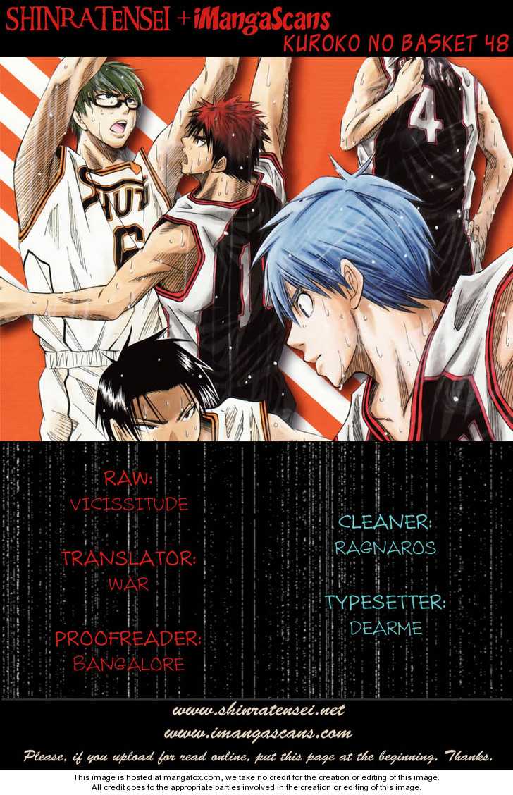 Kuroko No Basket Vol.06 Chapter 048 : Y'all Are Insane Guys! - Picture 1