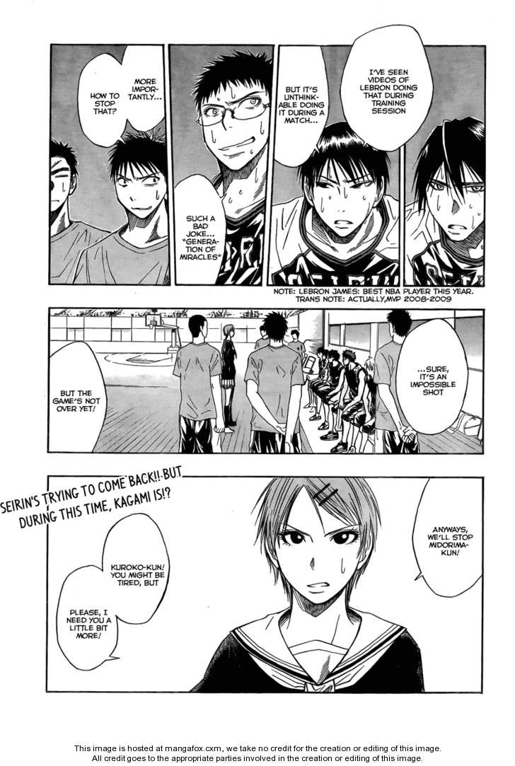 Kuroko No Basket Vol.04 Chapter 029 : That's Not The End! - Picture 3