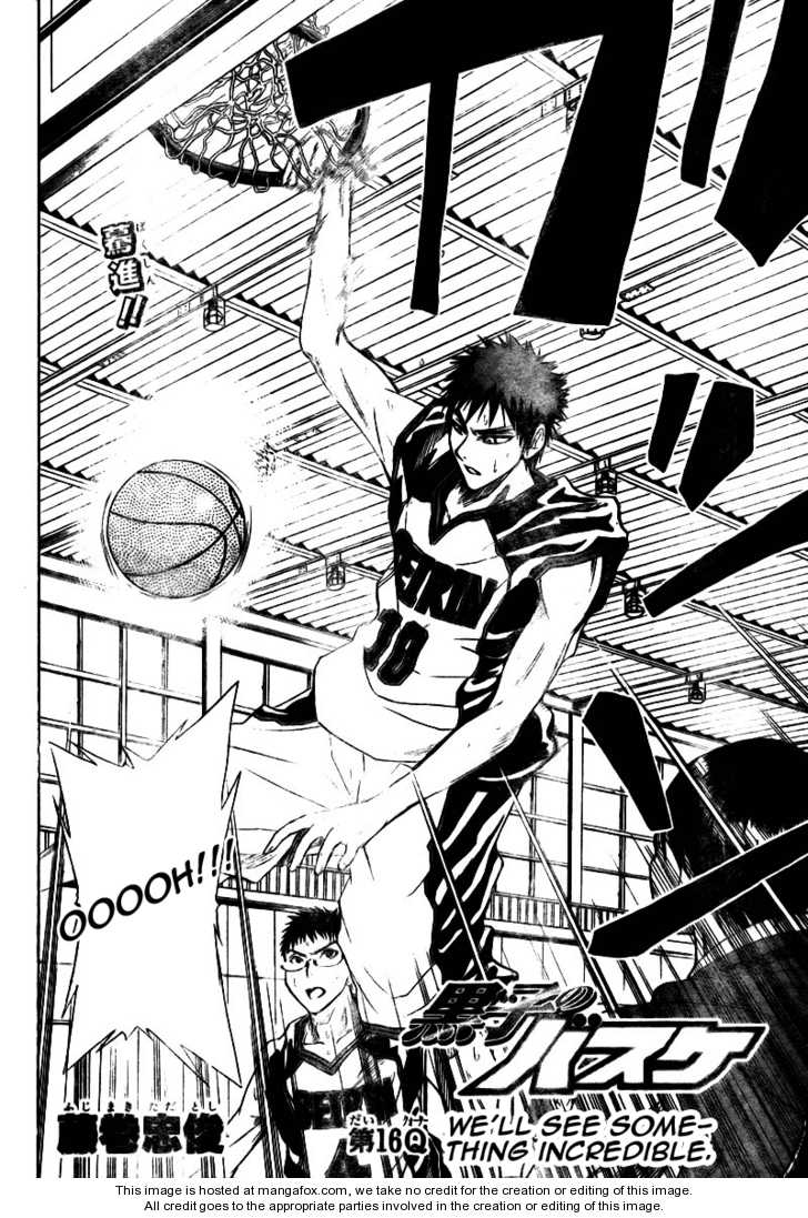 Kuroko No Basket Vol.02 Chapter 016 : We'll See Something Incredible - Picture 3