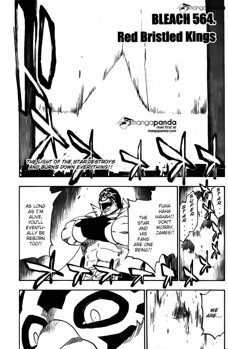 Bleach Chapter 564 : Red Bristled Kings - Picture 2