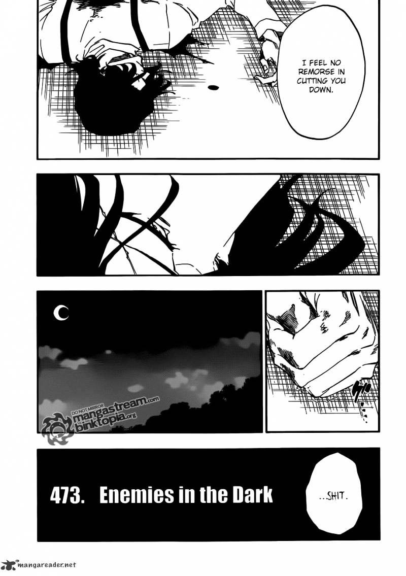 Bleach Chapter 473 : Enemies In The Dark - Picture 3