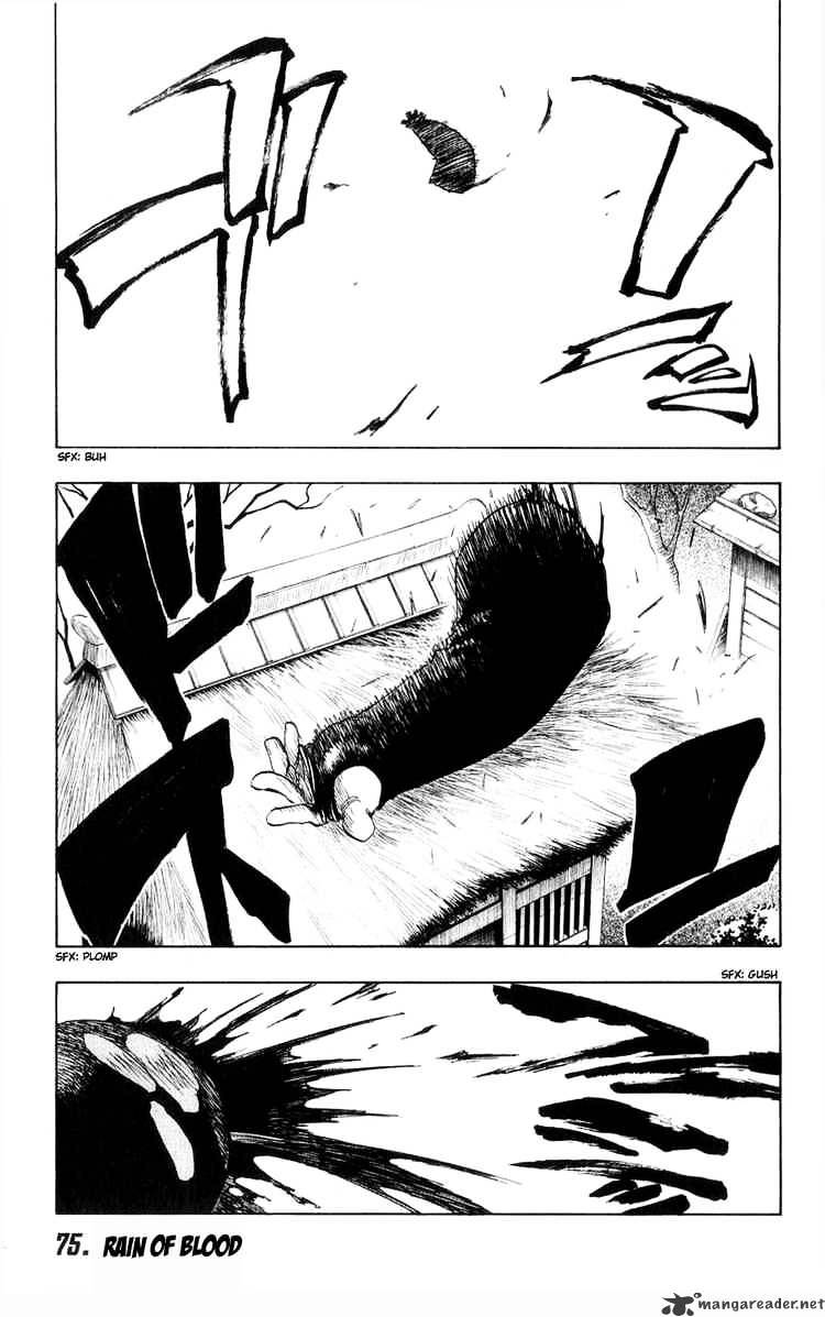 Bleach Chapter 75 : Rain Of Blood - Picture 1