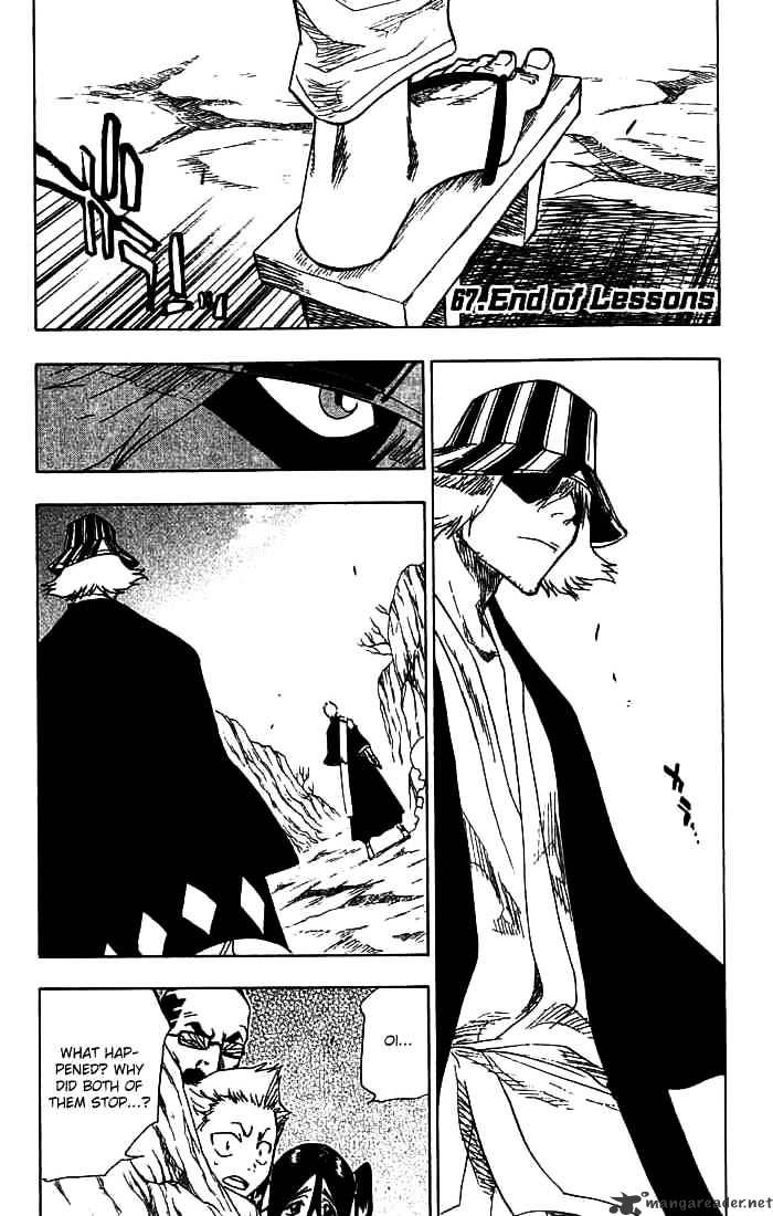 Bleach Chapter 67 : End 0F Lessons - Picture 1