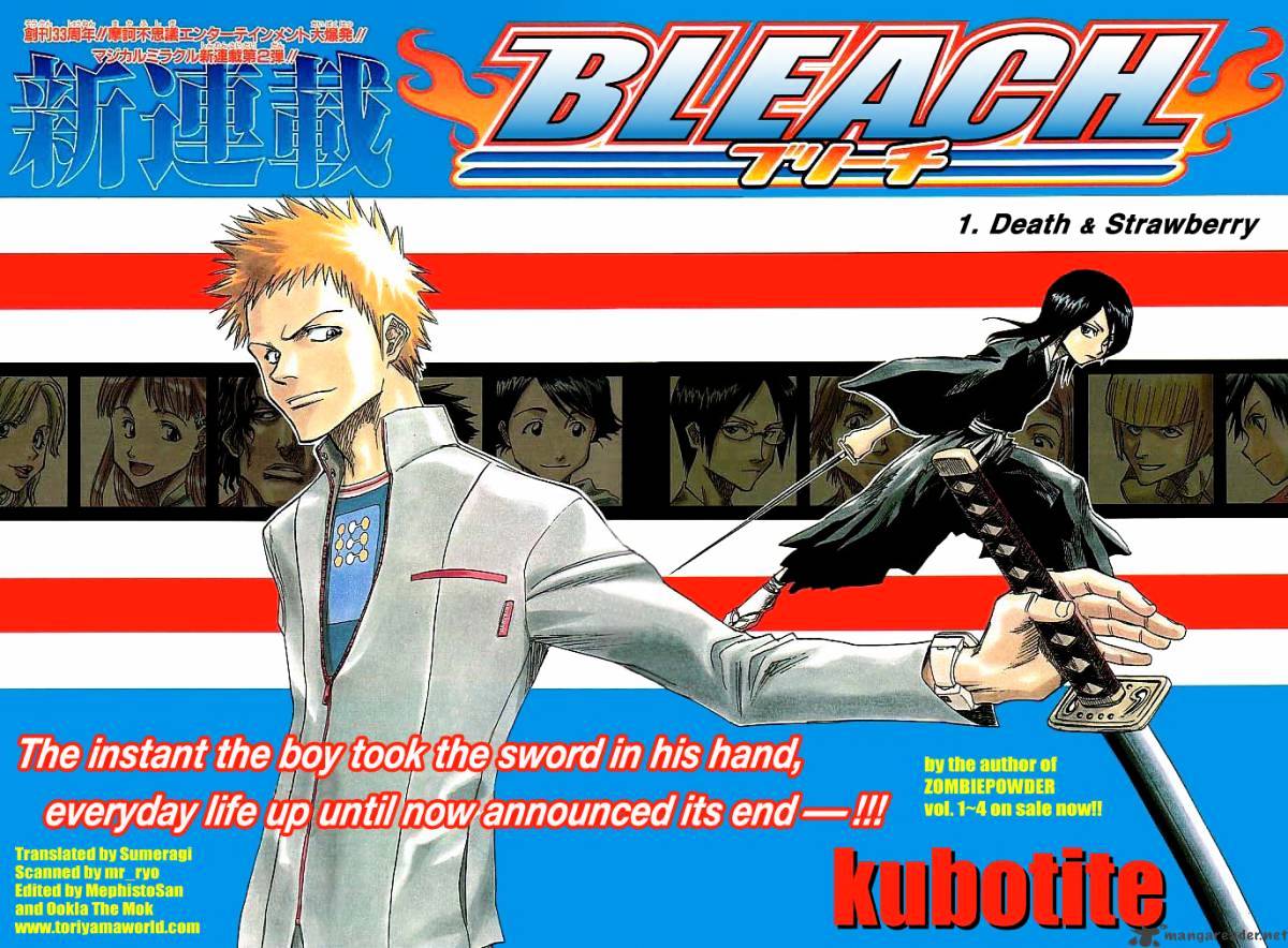 Bleach Chapter 1 : Death And Strawberry - Picture 3