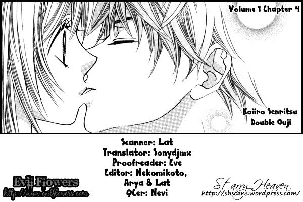 Koiiro Senritsu Double Ouji Vol.1 Chapter 4 : Love-Colored Serenade - Picture 3