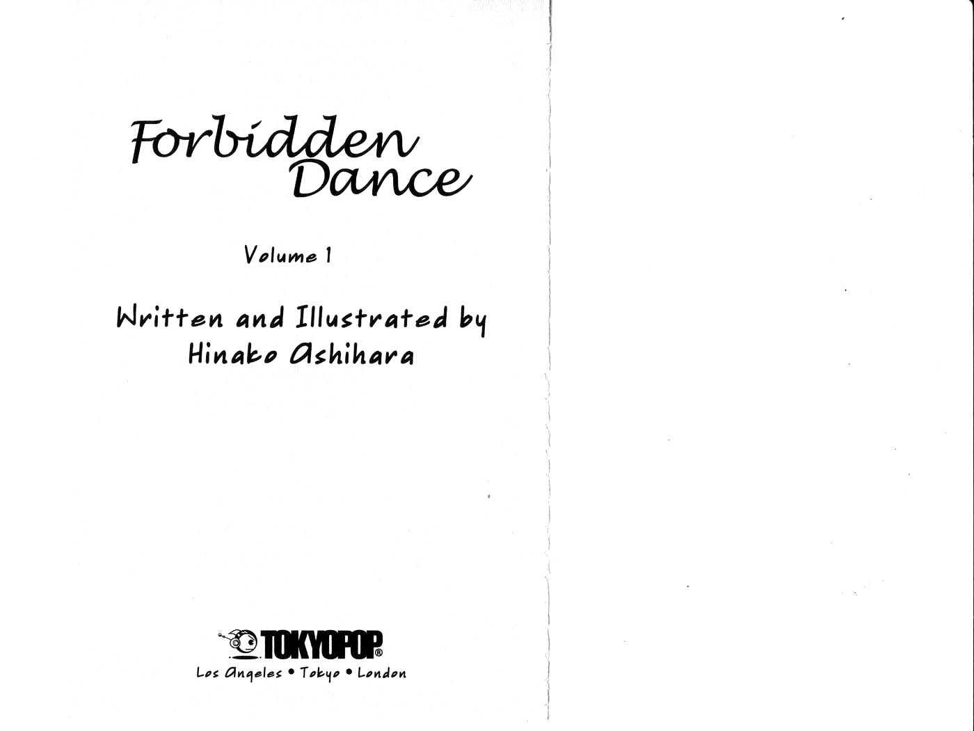 Forbidden Dance Vol.01 Chapter 0 - Picture 2