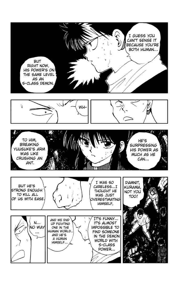 Yu Yu Hakusho Chapter 144 : No Stopping Now - Picture 3