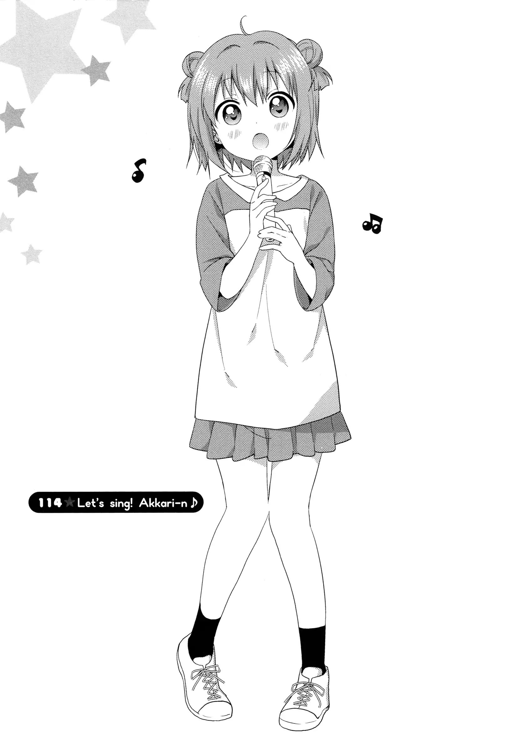 Yuru Yuri Vol.15 Chapter 114: Let's Sing! Akkari-N - Picture 1