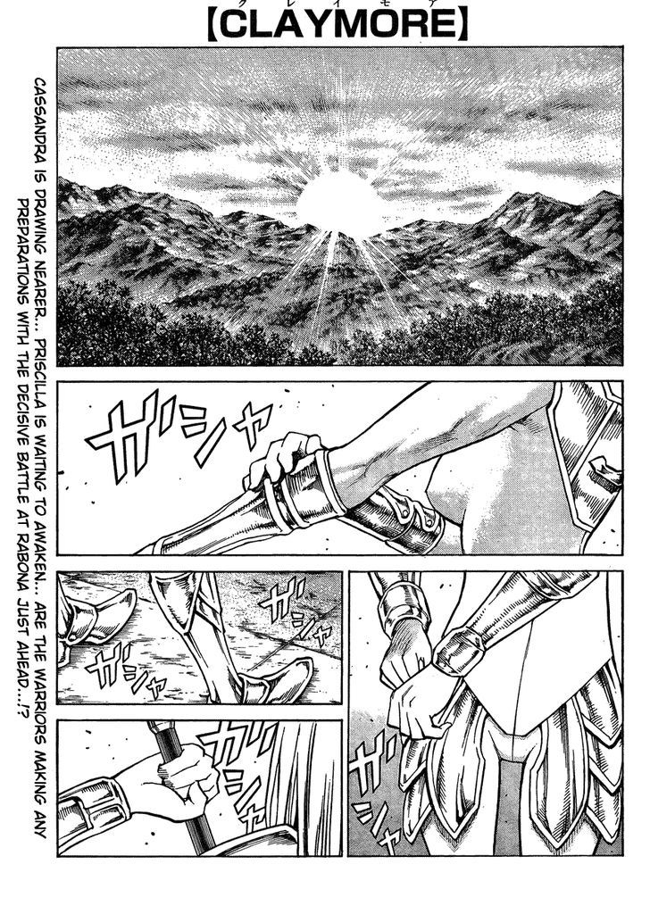 Claymore Vol.23 Chapter 129 : The Warrior's Return(Version 2) - Picture 1