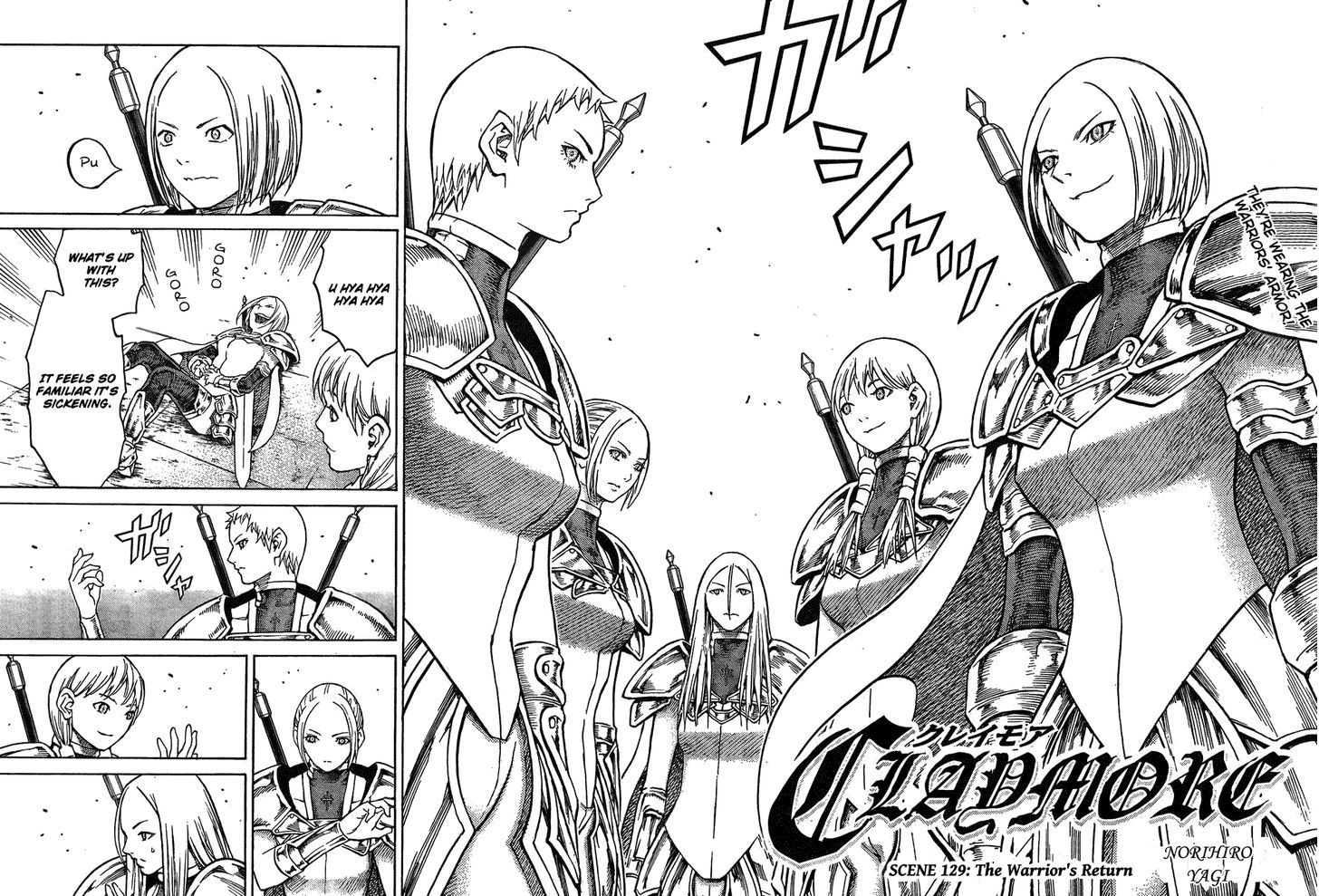 Claymore Vol.23 Chapter 129 : The Warrior's Return(Version 2) - Picture 2