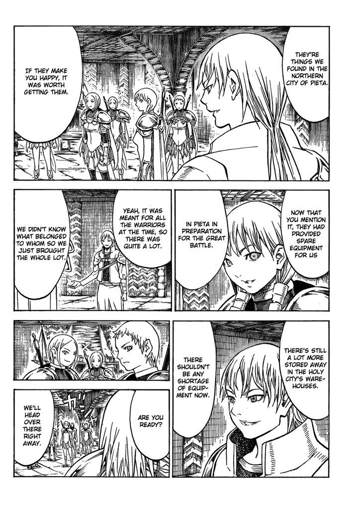 Claymore Vol.23 Chapter 129 : The Warrior's Return(Version 2) - Picture 3