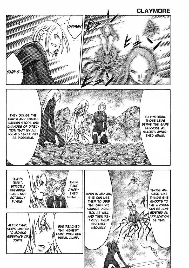 Claymore Vol.22 Chapter 123 : The Elegant's Wing - Picture 2