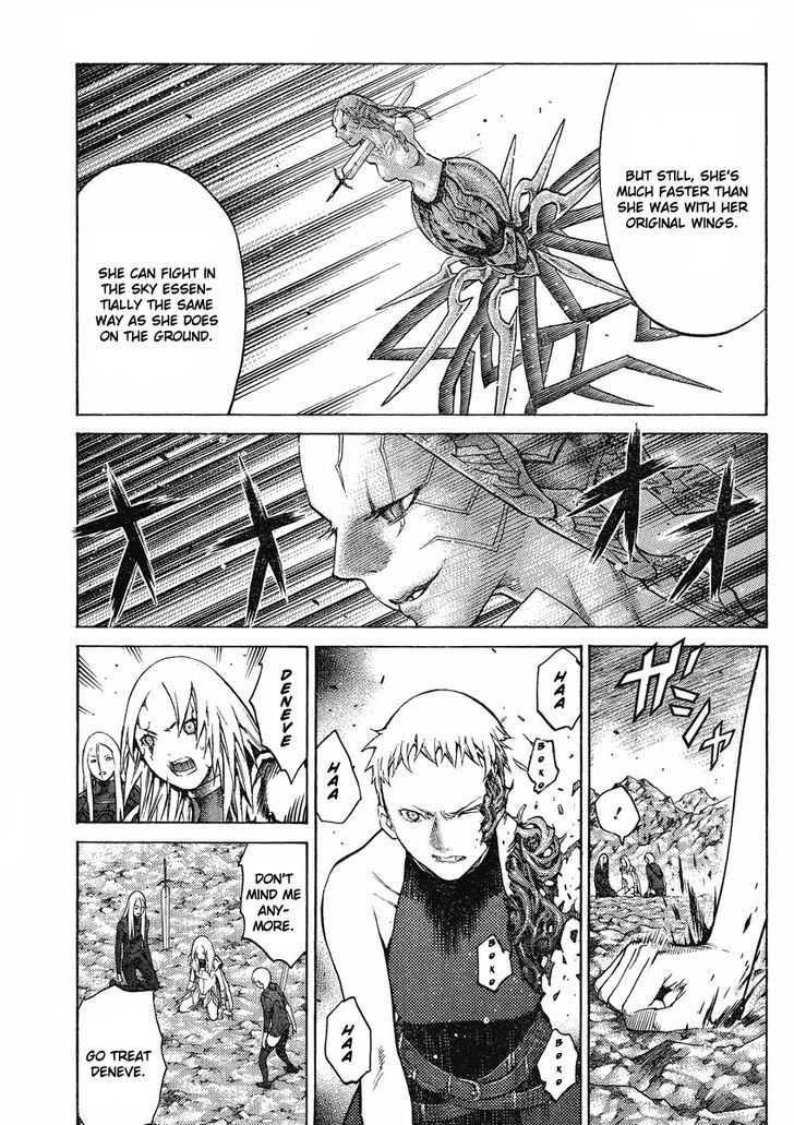 Claymore Vol.22 Chapter 123 : The Elegant's Wing - Picture 3