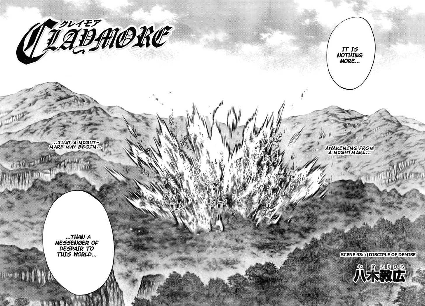 Claymore Vol.17 Chapter 93 : Disciple Of Demise - Picture 2