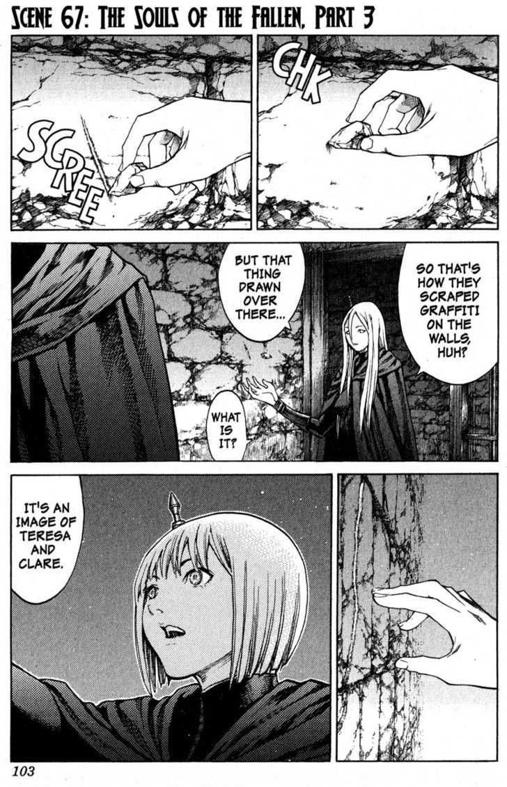 Claymore Vol.12 Chapter 67 : The Souls Of The Fallen, Part 3 - Picture 1