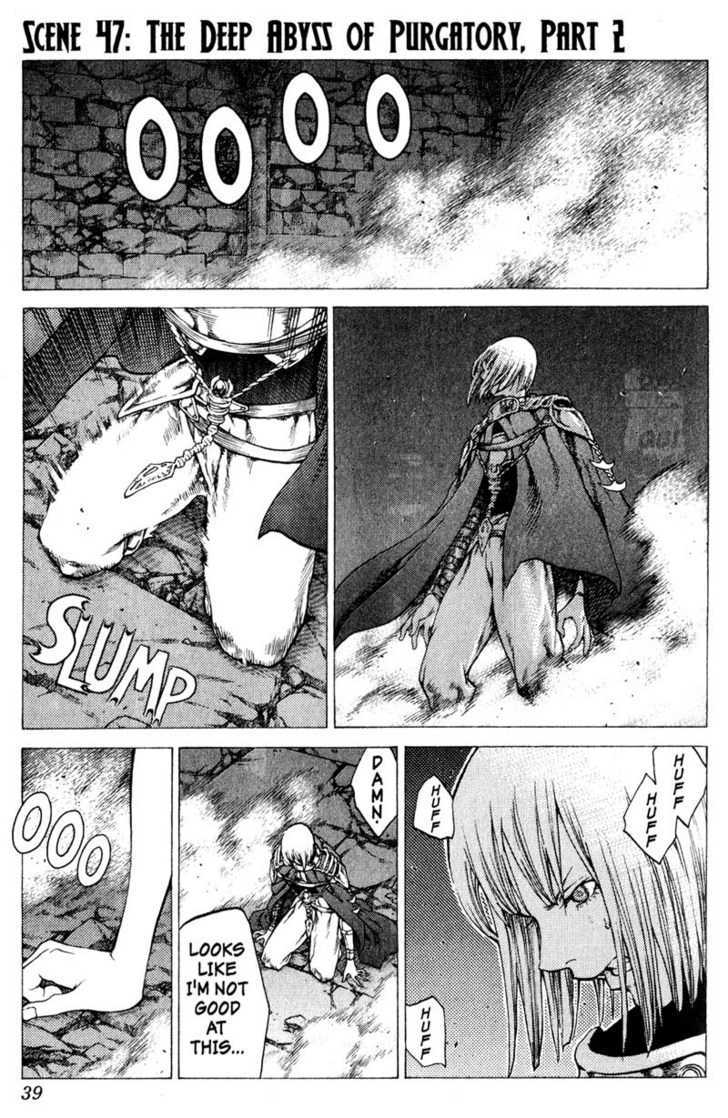 Claymore Vol.9 Chapter 47 : The Deep Abyss Of Purgatory, Part 2 - Picture 1