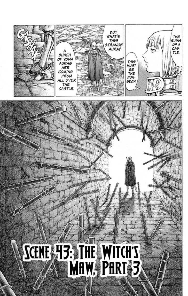 Claymore Vol.8 Chapter 43 : The Witch's Maw, Part 3 - Picture 1