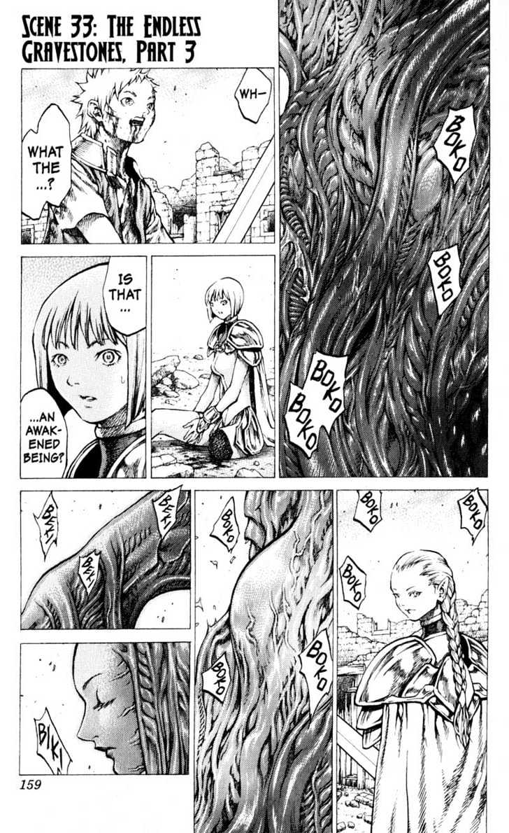 Claymore Vol.6 Chapter 33 : The Endless Gravestones, Part 3 - Picture 1