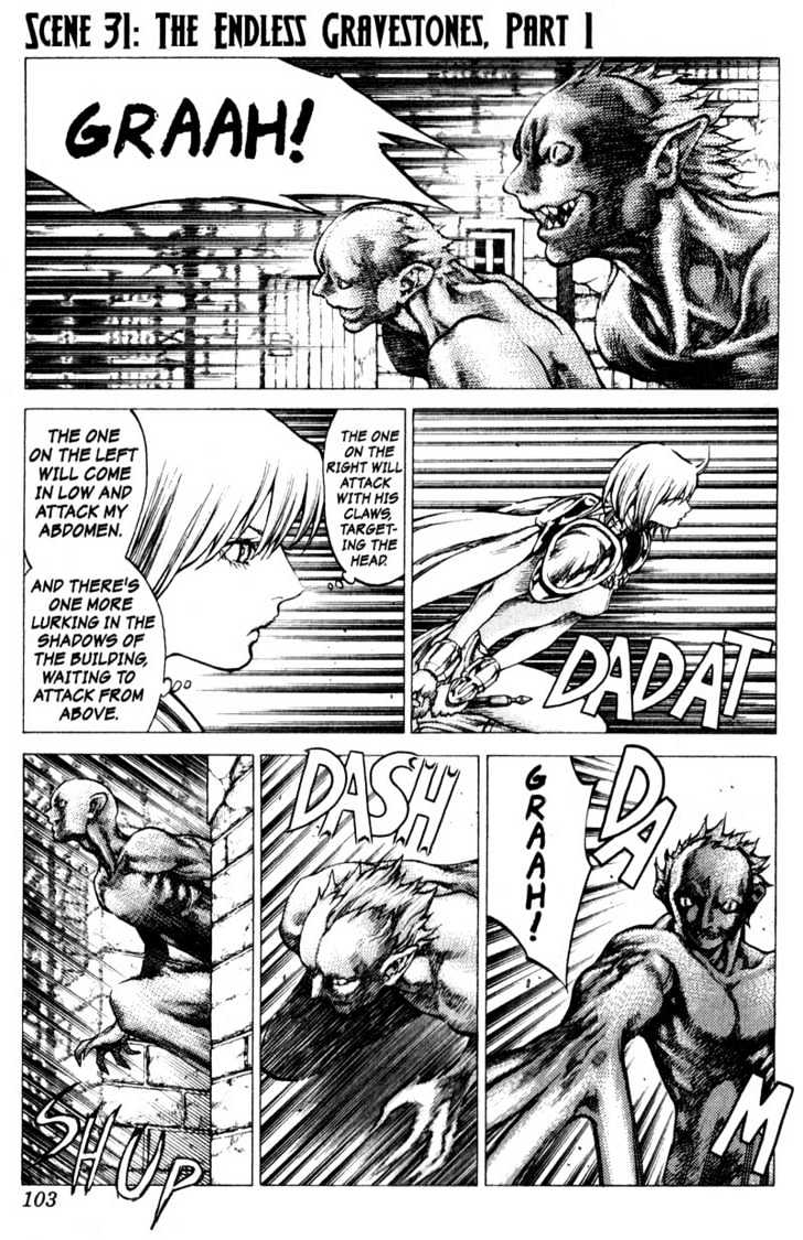 Claymore Vol.6 Chapter 31 : The Endless Gravestones, Part 1 - Picture 1