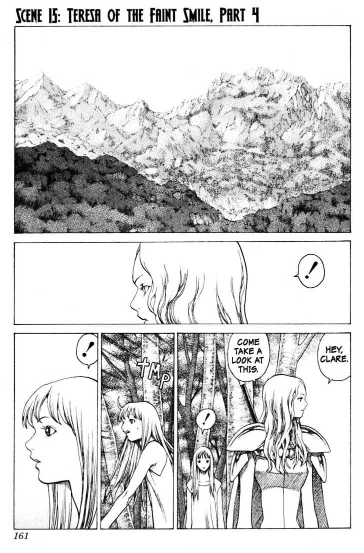 Claymore Vol.3 Chapter 15 : Teresa Of The Faint Smile, Part 4 - Picture 1