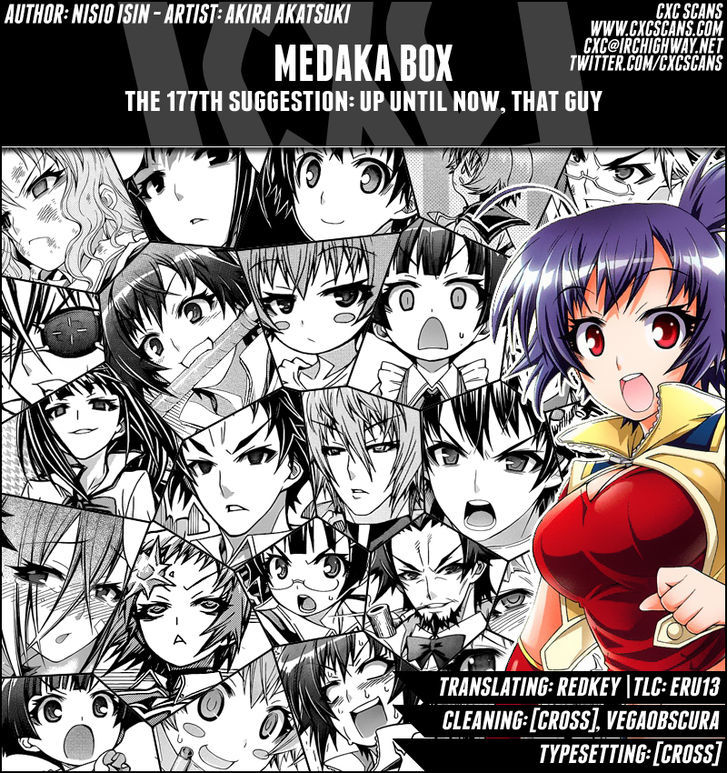 Medaka Box Vol.21 Chapter 177 : Up Until Now, That Guy - Picture 1