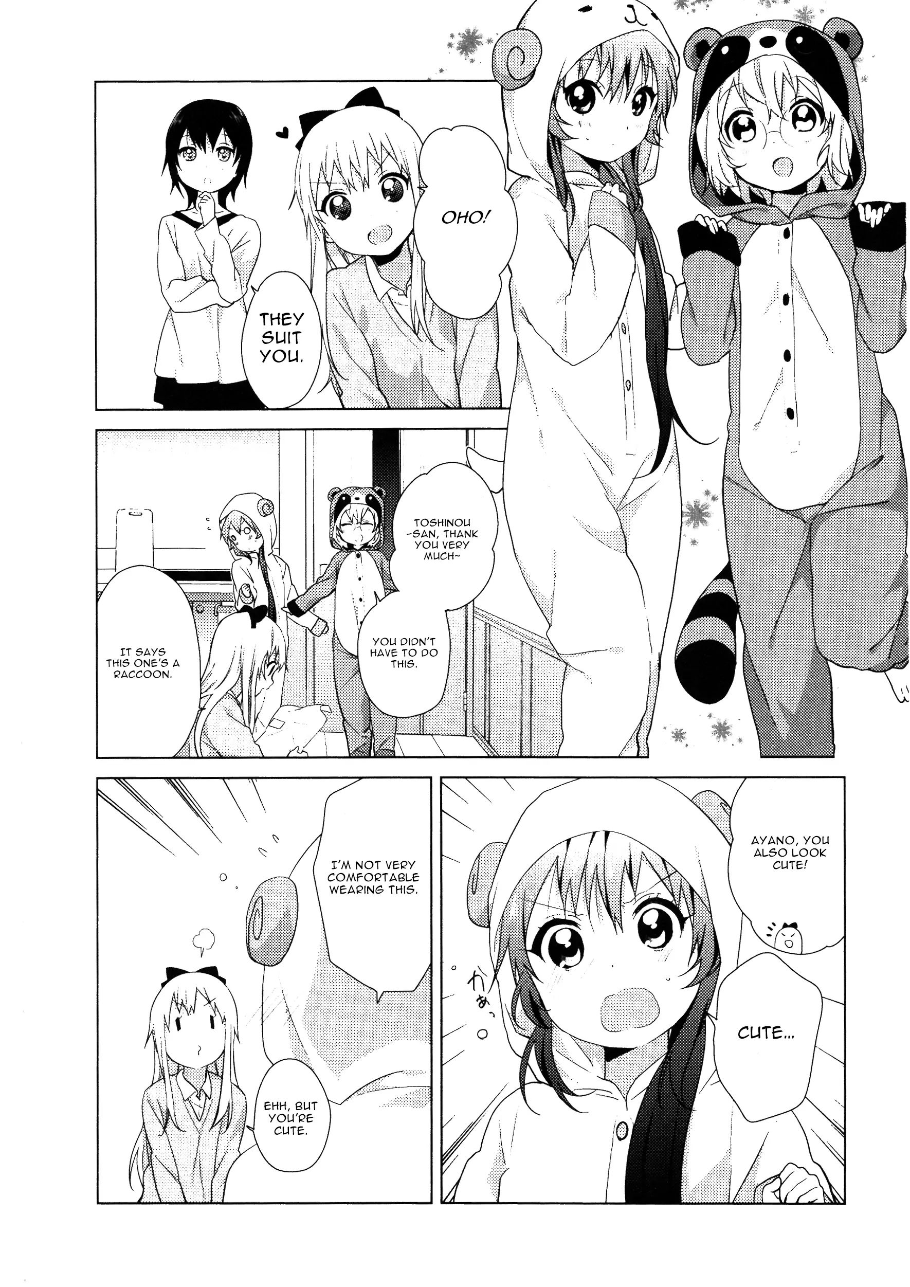 Yuru Yuri Vol.8 Chapter 57: Pajama Party 14 Year Old Edition - Picture 2