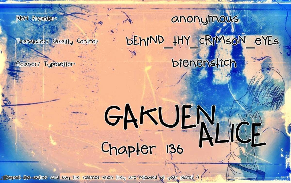 Gakuen Alice Chapter 136 : At The Brink - Picture 1