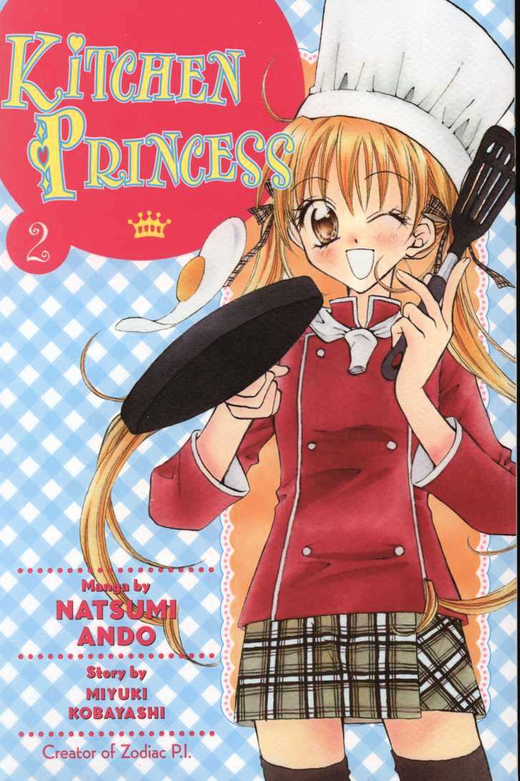 Kitchen Princess Vol.2 Chapter 6 : 6 Najika And Chocolate Macroons 7 [-] Strawberry Shortcake 8... - Picture 1