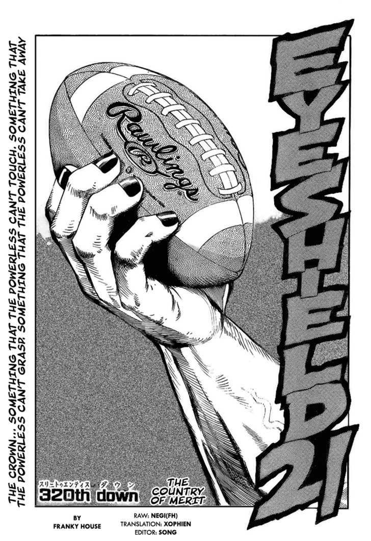 Eyeshield 21 Chapter 320 : The Country Of Merit - Picture 1