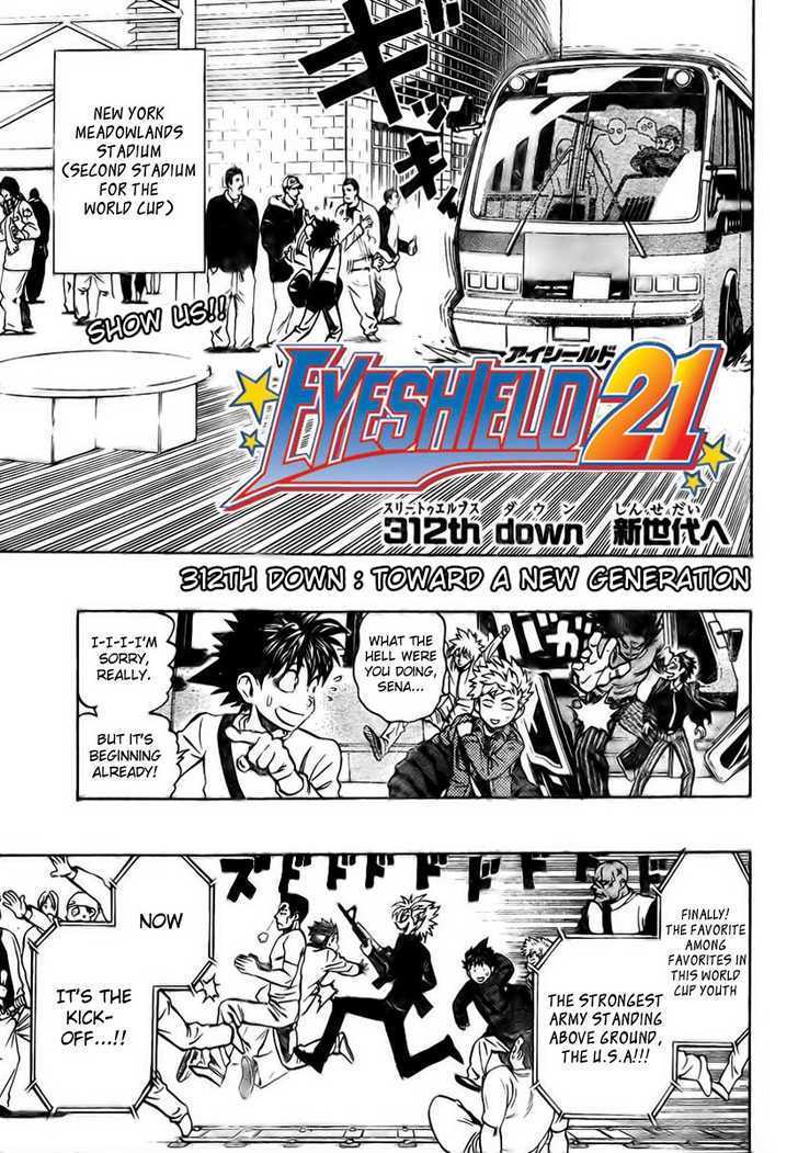 Eyeshield 21 Chapter 312 : Towards A New Generation - Picture 1
