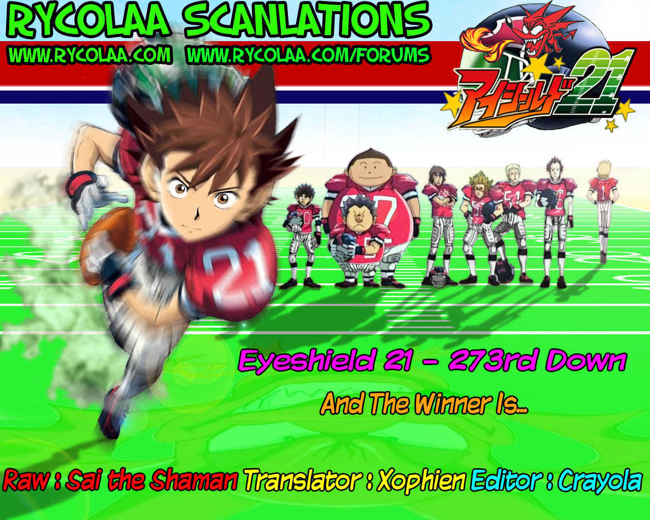 Eyeshield 21 Chapter 273 : And The Winner Is.... - Picture 1