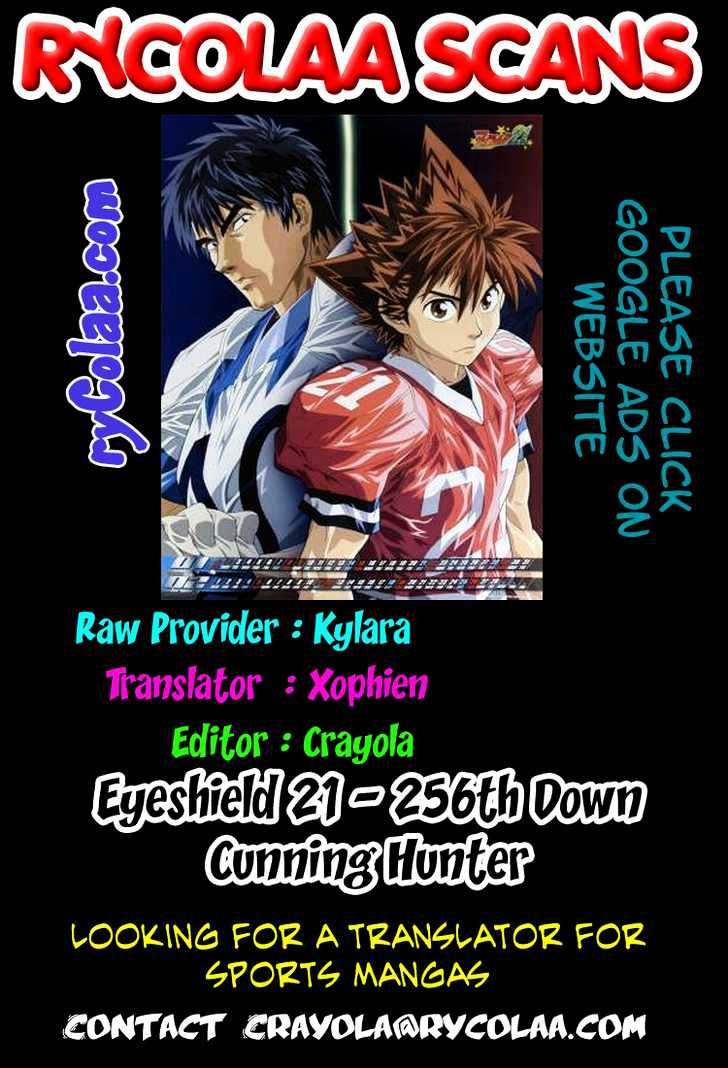 Eyeshield 21 Chapter 256 : Cunning Hunter - Picture 1