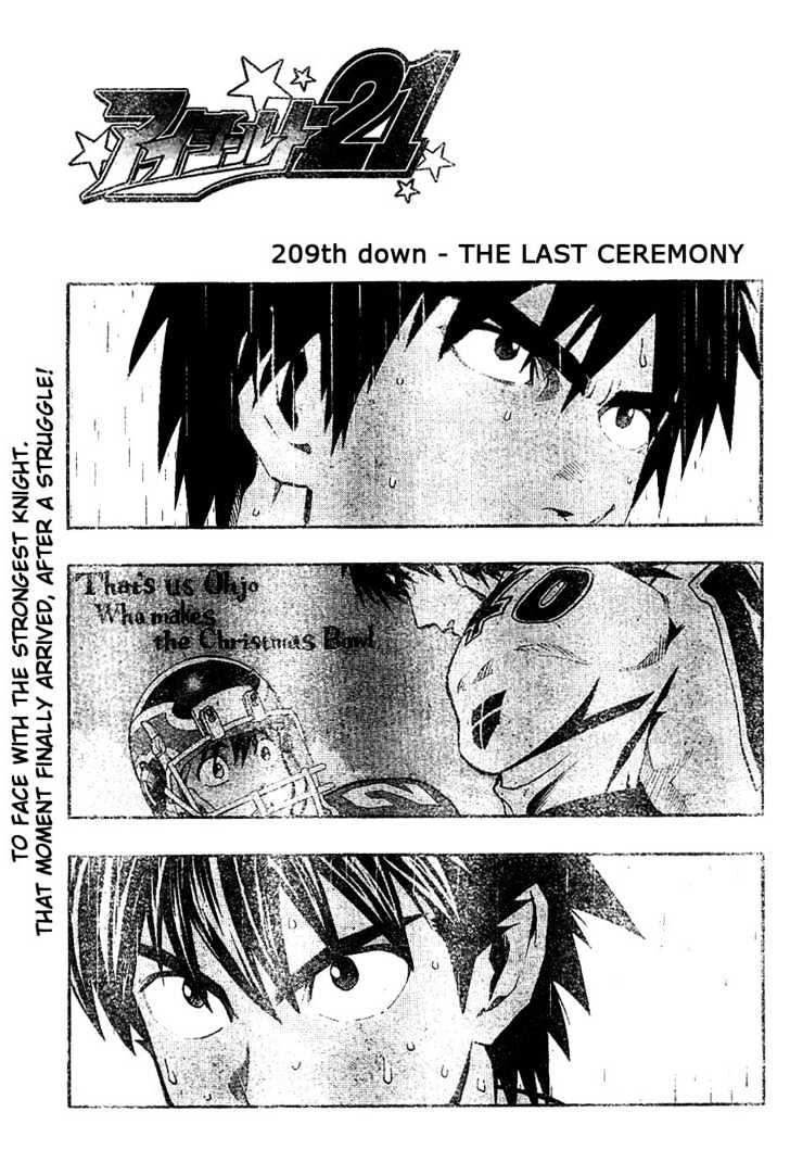 Eyeshield 21 Chapter 209 : The Last Ceremony - Picture 2